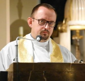 Ksiądz mieszkaniec Domu Diecezjalnego TABOR