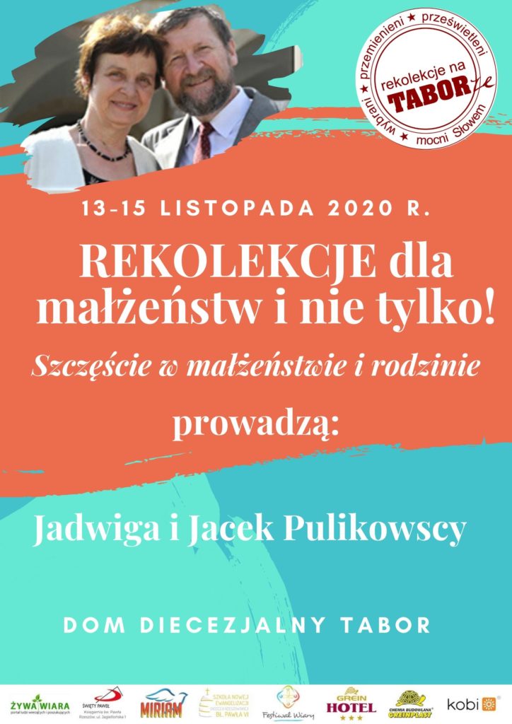 Rekolekcje dla małżeństw i nie tylko „Szczęście w małżeństwie i rodzinie”