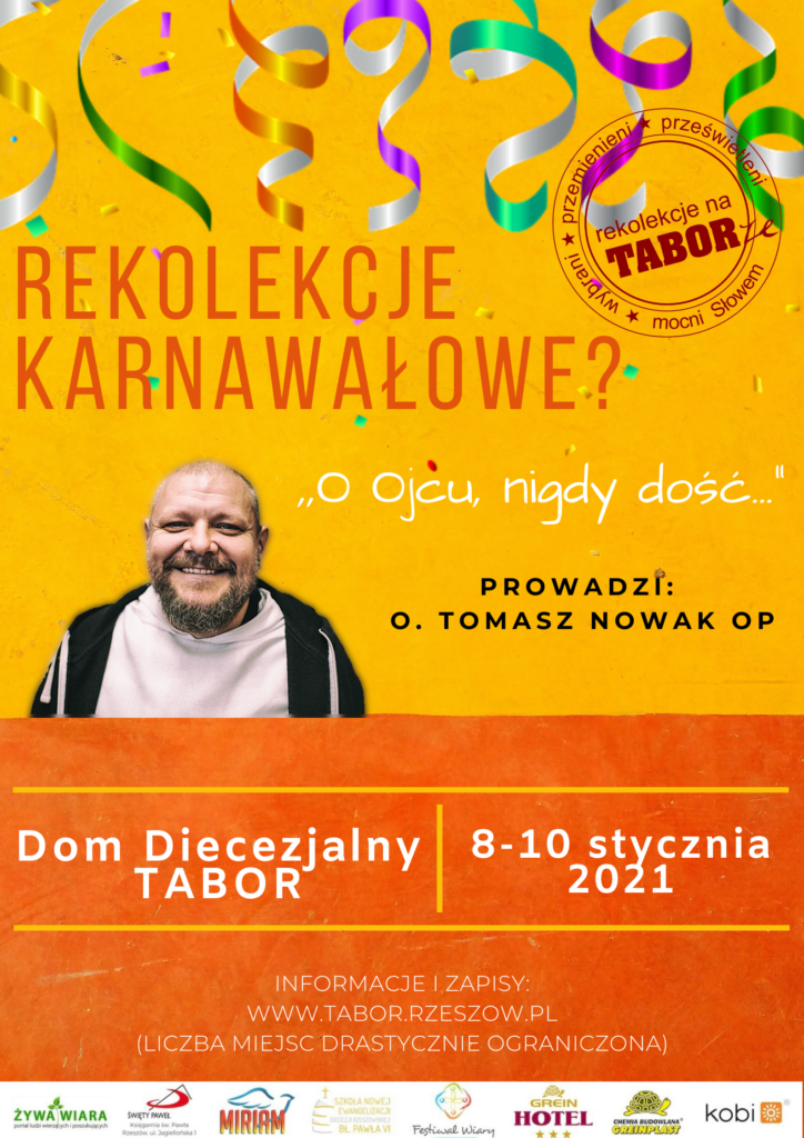 Transmisja Rekolekcji karnawałowych: O Ojcu nigdy dość…