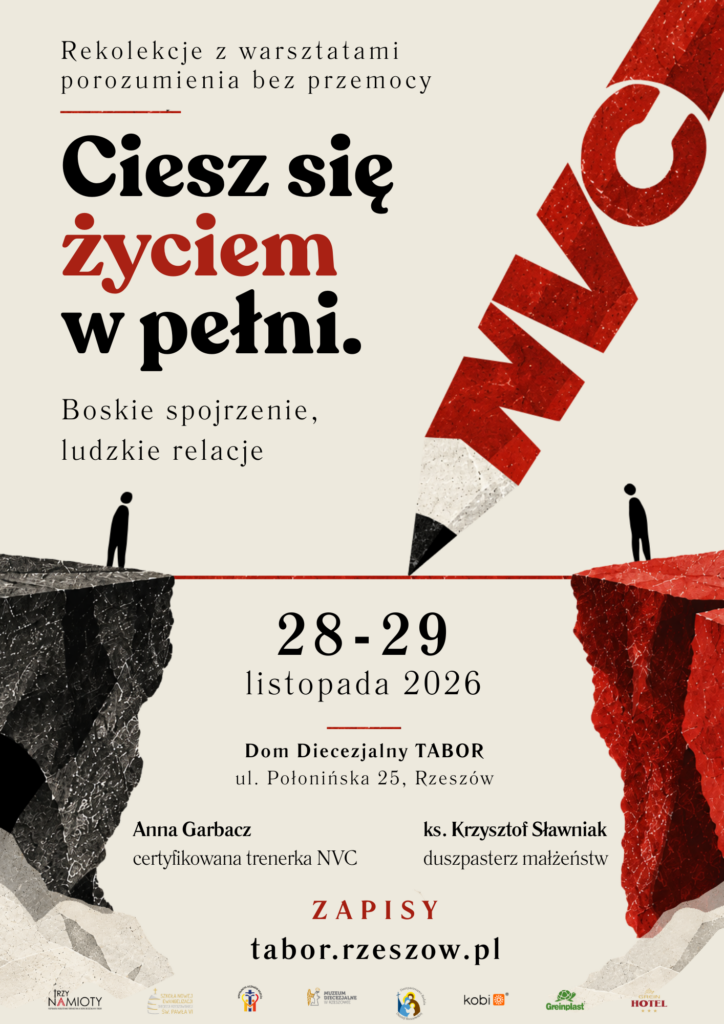 Rekolekcje z warsztatami z Porozumienia bez przemocy – NVC
